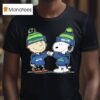 Seattle Seahawks Snoopy And Charlie Brown Best Friends T Shirt