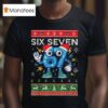 Six Seven Christmas Meme Funny Brainro T Shirt