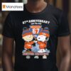 Snoopy And Charlie Brown Denver Broncos Th Anniversary Thank You T Shirt