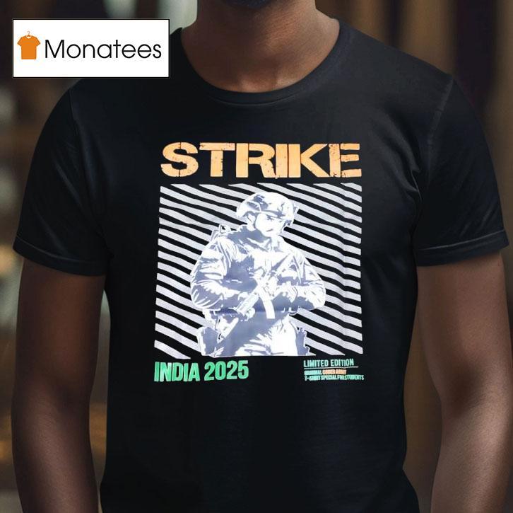 Soldier Strike India T Shirt Soldier Strike India T Shirt
