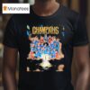 Ssc Napoli Are The Italian Super Cup Champions Serie A T Shirt