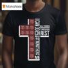 Texas Am Aggies I Can Do All Things Through Christ Who Strengthens Me Cross T Shirt