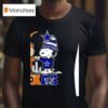 Texas City Skyline Charlie Brown Texas Longhorns And Snoopy Dallas Cowboys T Shirt
