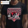 Texas Tech Big Football Conference Champions Xii Logo T Shirt