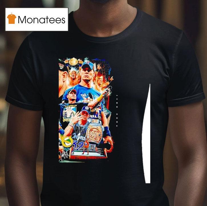 Thank You John Cena X World Champion T Shirt Thank You John Cena X World Champion T Shirt