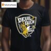 The Fat Electrician Sgt Siwash Devil Duck T Shirt