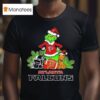 The Grinch And Max Atlanta Falcons Christmas Helmet Items T Shirt