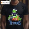 The Grinch And Max Tennessee Titans Christmas Helmet Items T Shirt