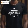 The Right Shade Of Red Inside Arkansas T Shirt