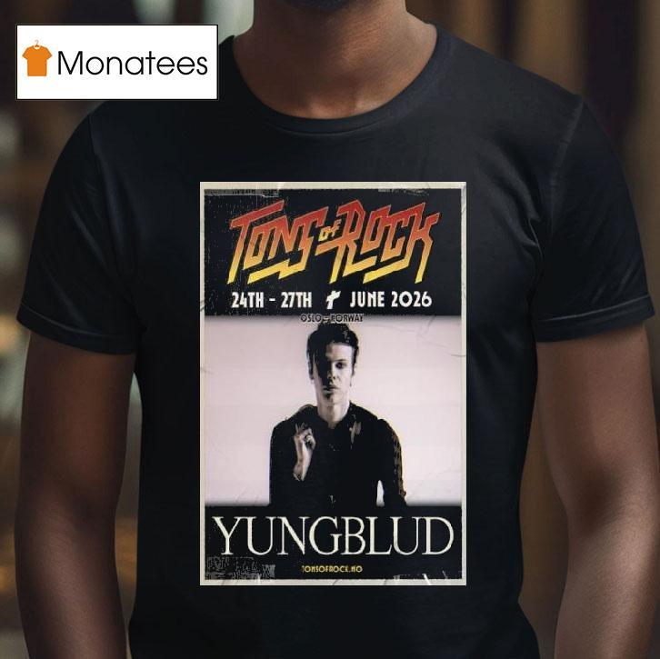 Tons Of Rock Ekebergsletta June Even T Shirt Tons Of Rock Ekebergsletta June Even T Shirt