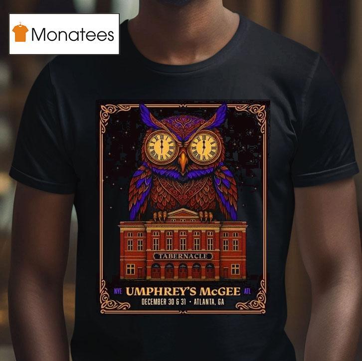 Umphrey S Mcgee Nye Atlanta Ga December Concer T Shirt Umphrey S Mcgee Nye Atlanta Ga December Concer T Shirt