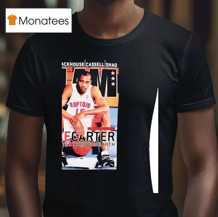 Vince Carter Payton Stackhouse Cassell Shaq Toronto Raptors Basketball T Shirt Vince Carter Payton Stackhouse Cassell Shaq Toronto Raptors Basketball T Shirt
