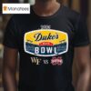 Wake Forest Demon Deacons Vs Mississippi State Bulldogs Duke S Mayo Bowl T Shirt