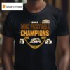 Western Michigan Broncos Mac Football Champions Score T Shirt