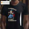 Wizard Holding Shotgun Outta Spells But Not Outta Shells Vintage T Shirt