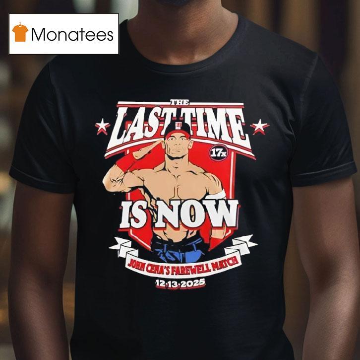 Wwe John Cena Farewell Washington D C The Last Time T Shirt Wwe John Cena Farewell Washington D C The Last Time T Shirt