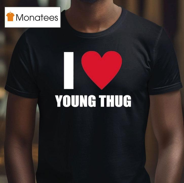 Yak Gotti Wearing I Love Young Thug T Shirt Yak Gotti Wearing I Love Young Thug T Shirt