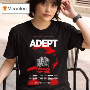 Adept Fall Tour Dates T Shirt