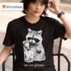 Anti Ice No Ice Please Raccoon T Shirt