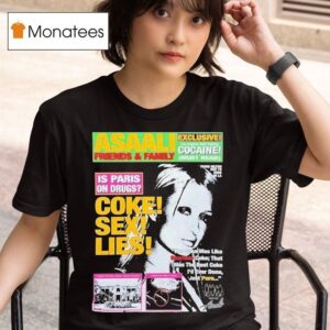 Asaali Coke Sex Lies Paris T Shirt
