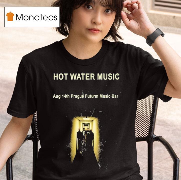 Hot Water Music August Prague Futurum Music Bar T Shirt