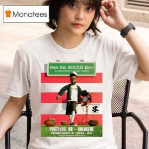 Kendrick Lamar Goob Kid Maad Party Night Richmond Va The Broadberry Feb T Shirt