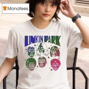 Linkin Park Noche From Zero At Cmll Lucha Libre At Arena Mexico Cdmx Team Linkin Vs Team Park On November T Shirt