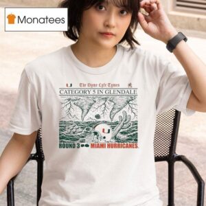 Miami Hurricanes Category In Glendale The The Dyme Lyfe Cymes Round T Shirt