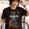 Nargaroth Mexico Tour Dates T Shirt