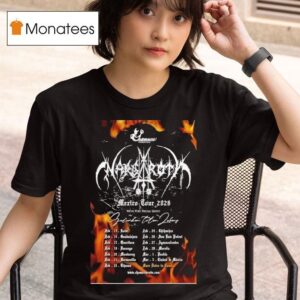 Nargaroth Mexico Tour Dates T Shirt