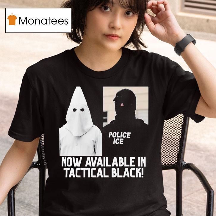 Now Available In Tactical Black Ku Klux Klan Police Ice T Shirt