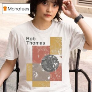 Rob Thomas The All Night Days Tour Fall Shapes T Shirt