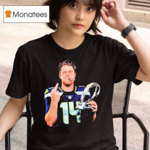 Sam Darnold Seattle Seahawks Champions Middle Finger Cigarettes S T Shirt
