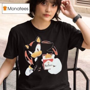 Shadow The Hedgehog Marlboro Red T Shirt
