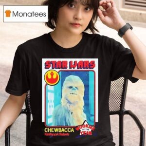 Star Wars Chewbacca Kashyk Rebels Wookie Of The Year Card T Shirt