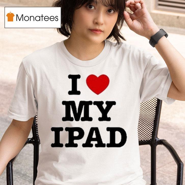 Suki Waterhouse Wearing I Love My Ipad S T Shirt