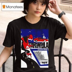 Tarantula Tour Jan Atlanta Ga T Shirt