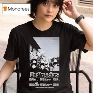 The Breeders August Tour T Shirt