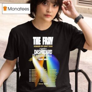 The Fray Summer Of Light Tour T Shirt