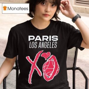 The Weeknd Paris Saint Germain Los Angeles Xo T Shirt
