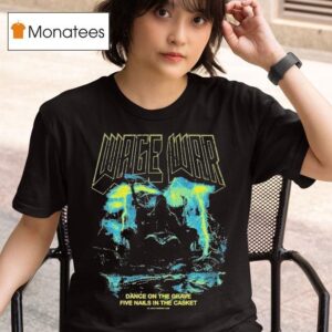Wage War Dance On The Grave Five Nails In The Casket Tour Canada Swamp Reaper T Shirt