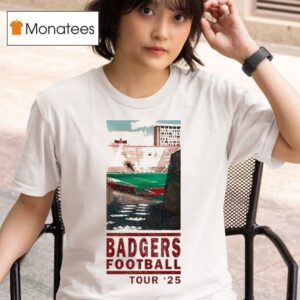 Wisconsin Badgers Football Tour T Shirt