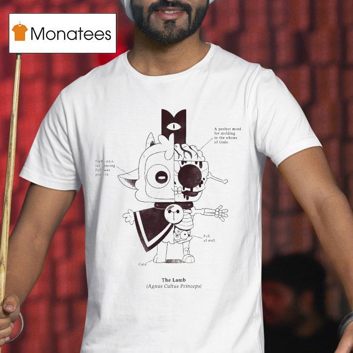Cult Of The Lamb Anatomy Of The Lamb T Shirt Cult Of The Lamb Anatomy Of The Lamb T Shirt