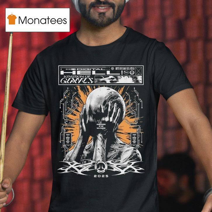 Kingdom Of Giants Digital Hell T Shirt Kingdom Of Giants Digital Hell T Shirt