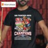 San Francisco Ers Nfc West Champions Masco T Shirt