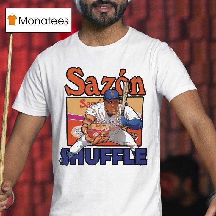 Sazon Shuffle New York Mets Jakey Botch T Shirt Sazon Shuffle New York Mets Jakey Botch T Shirt