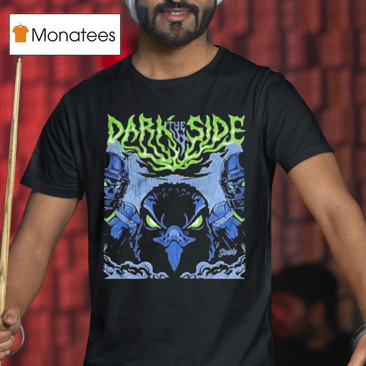 Seattle Seahawks Dark Side Eclipse T Shirt Seattle Seahawks Dark Side Eclipse T Shirt