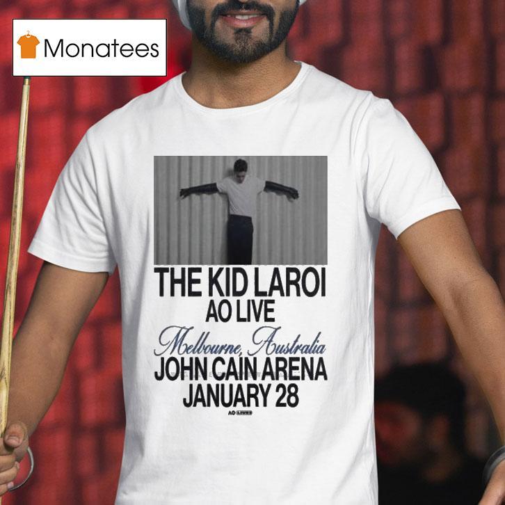 The Kid Laroi Melbourne Park Melbourne Aus Jan T Shirt The Kid Laroi Melbourne Park Melbourne Aus Jan T Shirt