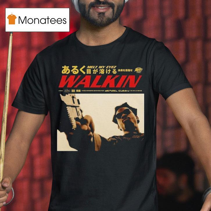 Walkin Denzel Curry Meltz My Eyez T Shirt Walkin Denzel Curry Meltz My Eyez T Shirt