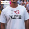 Boume Sama Wearing I A Palestine Alabama Crimson Tide T Shirt